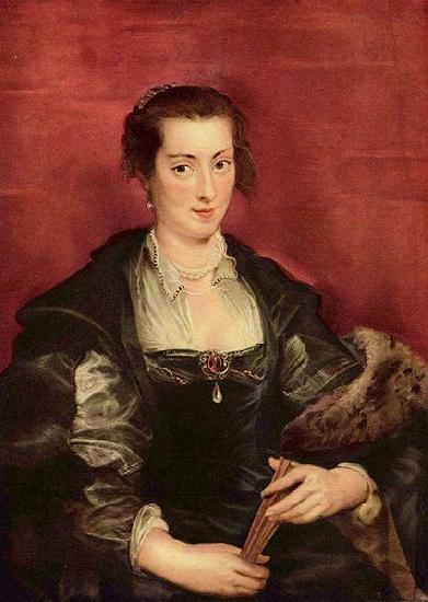 Peter Paul Rubens Portra der Isabella Brant